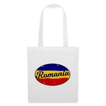 Die Farben von Rumänien - Stoffbeutel - Weiß - Vorne