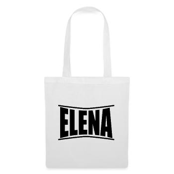Elena T-Shirt Geschenkidee - Stoffbeutel - Weiß - Vorne
