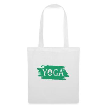 Yoga - Stoffbeutel - Weiß - Vorne