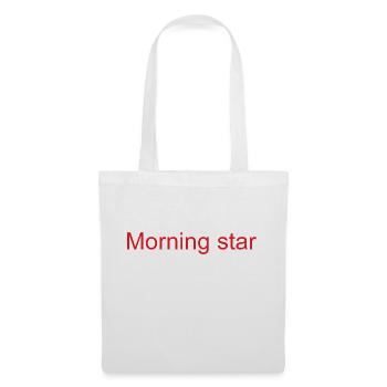 morning star - Stoffbeutel - Weiß - Vorne