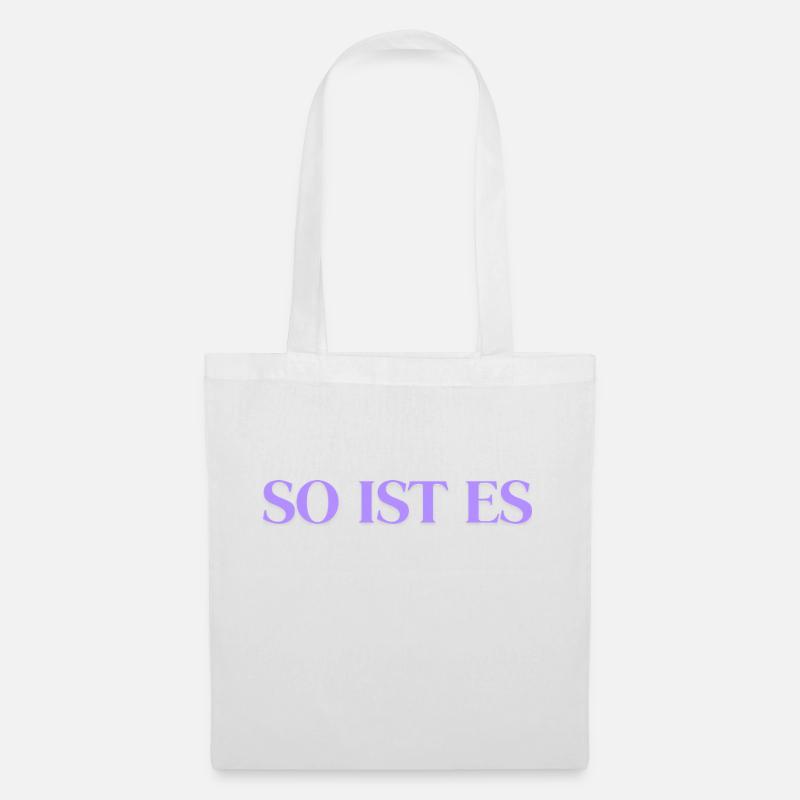 That's right - Tote Bag - white