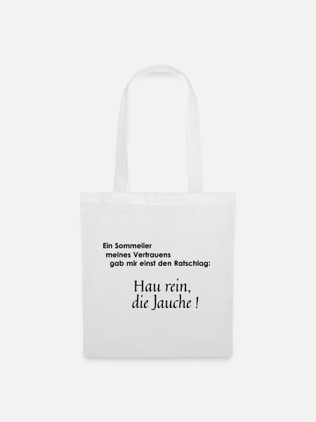 Sommelier - Stoffbeutel - Weiß