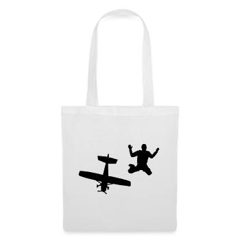 Skydiver - Stoffbeutel - Weiß - Vorne