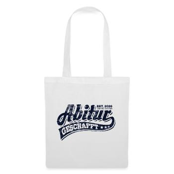 Abi Est 2026 - Abitur - Gift - Tote Bag - white - Front