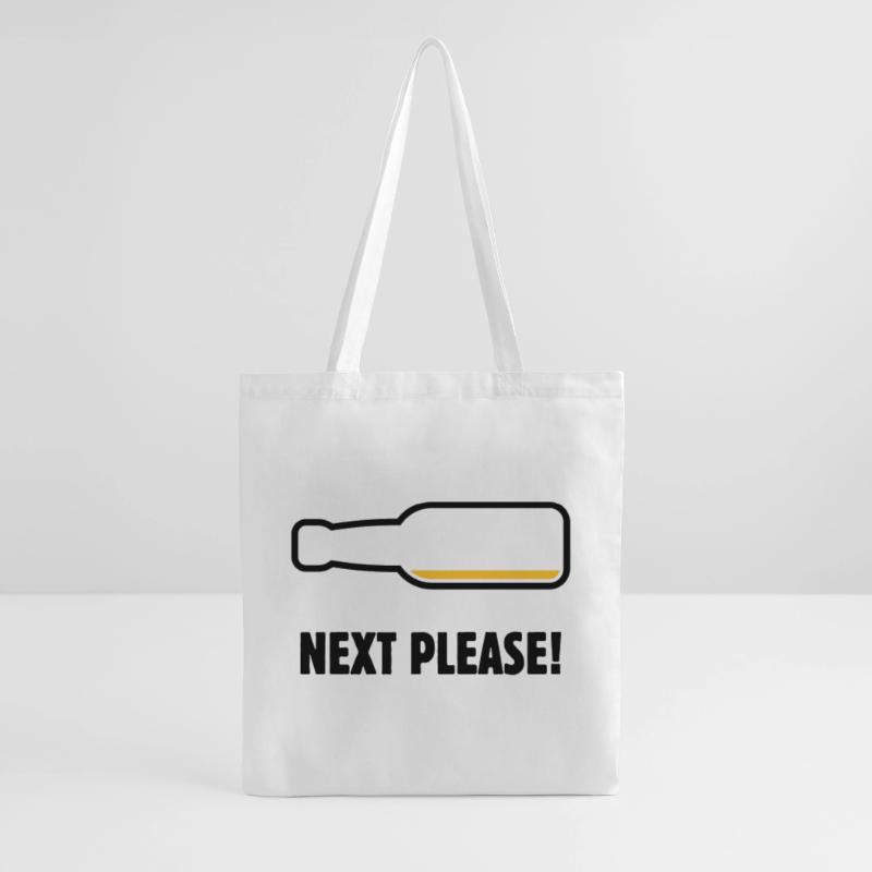 Next Please! (Bier / Bierchen / POS 2C) Stoffbeutel
