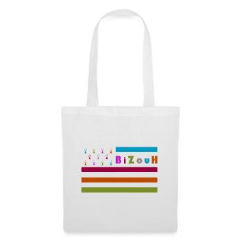BiZouH - GHD Liesliv - 02 - Sac en tissu - blanc - Devant