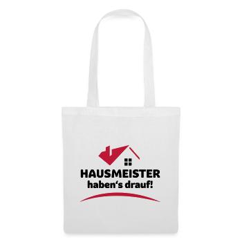 Hausmeister - Stoffbeutel - Weiß - Vorne