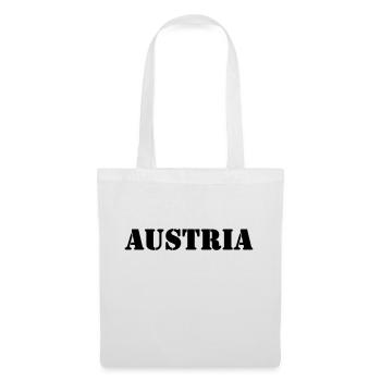 AUSTRIA - Stoffbeutel - Weiß - Vorne