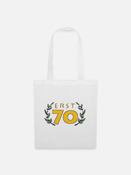 Erst70 Jubiläum - Stoffbeutel - Weiß
