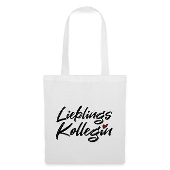 Lieblings Kollegin Lieblingskollegin Büro Arbeit - Stoffbeutel - Weiß - Vorne