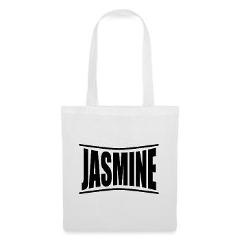t-shirt Jasmine t-shirt idée cadeau - Sac en tissu - blanc - Devant
