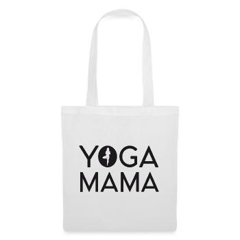 Yoga Mama - Sac en tissu - blanc - Devant