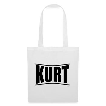 T-Shirt Name Kurt T-Shirt schöne Geschenkidee - Stoffbeutel - Weiß - Vorne