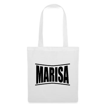 Name T-Shirt Marisa T-Shirt Geschenkidee - Stoffbeutel - Weiß - Vorne