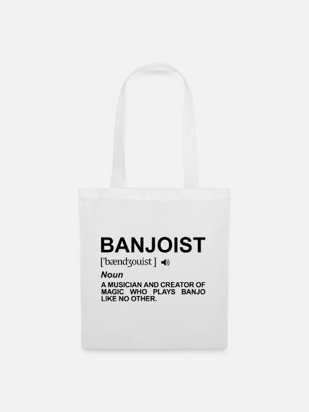 Banjo Players Meaning - Tote Bag - white