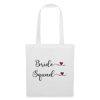 Équipe de la Mariée - Équipe Braut - Sac en tissu - blanc - Devant