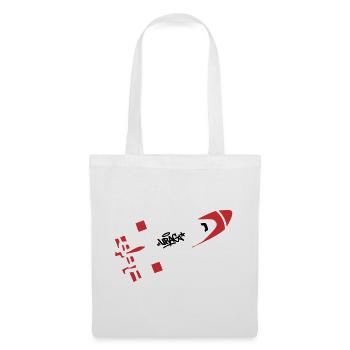 Red Rocket Graffiti Logo - Tote Bag - white - Front