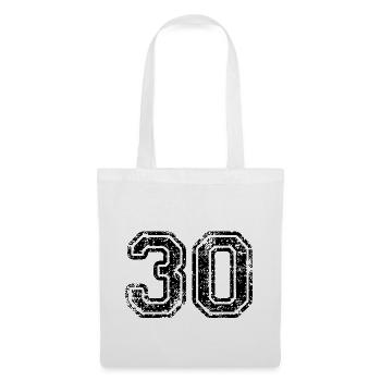 30 - Sac en tissu - blanc - Devant