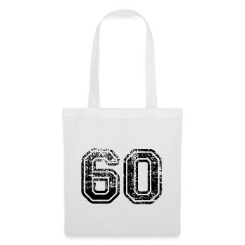 60 - Sac en tissu - blanc - Devant
