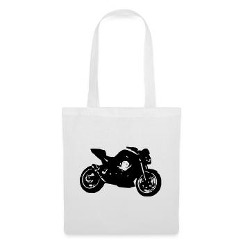 Kawasaki z750 (07) - Stoffbeutel - Weiß - Vorne