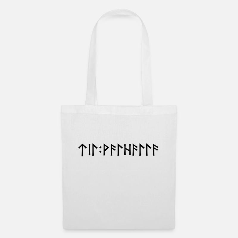 Til Valhalla - Sac en tissu - blanc