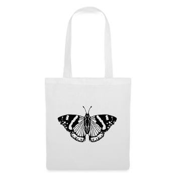 Schmetterling butterfly - Stoffbeutel - Weiß - Vorne