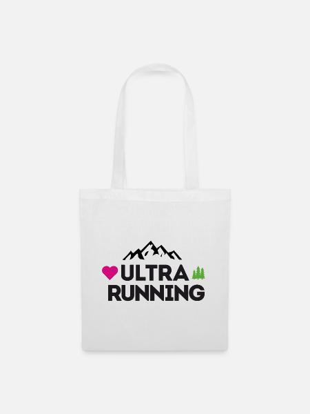 Ultra Running – Meine Liebe - Stoffbeutel - Weiß