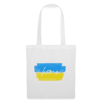 Illustration patriotique « HOME » - Sac en tissu - blanc - Devant