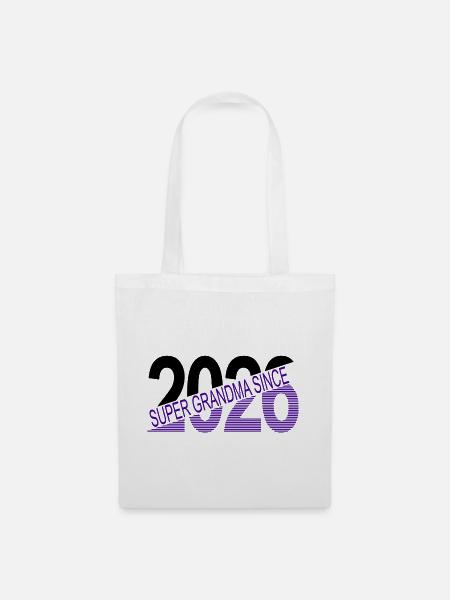 Super_grandma_since_2026 - Stoffbeutel - Weiß