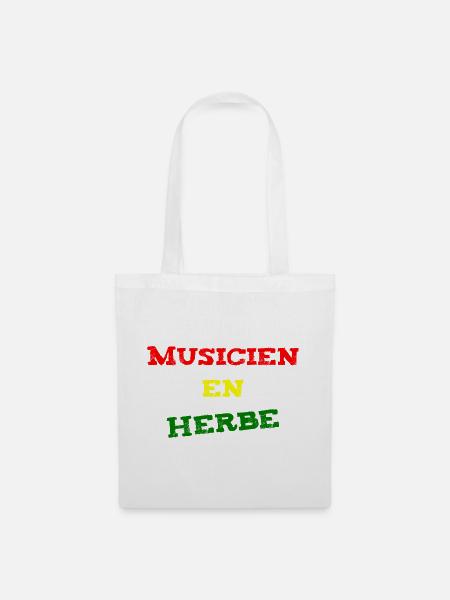 ANGEHENDER MUSIKER! (Reggae, Ska, Dub) - Stoffbeutel - Weiß