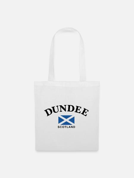 Dundee, Schottland - Stoffbeutel - Weiß