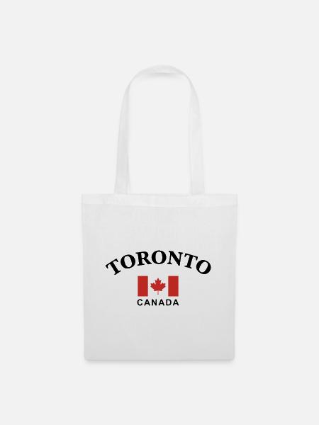 Toronto, Kanada - Stoffbeutel - Weiß
