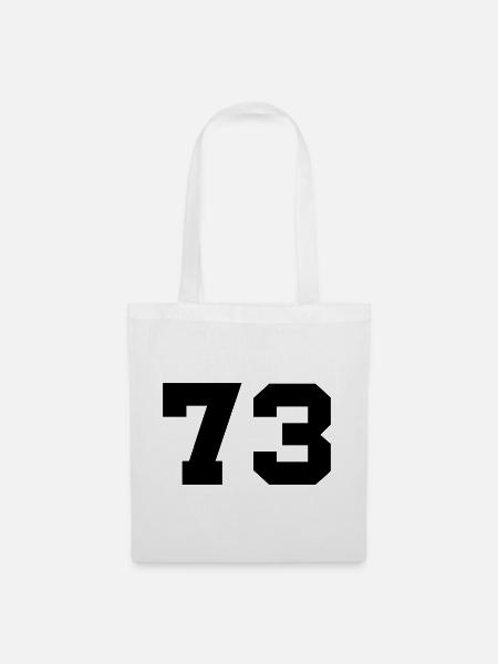 73- - Stoffbeutel - Weiß