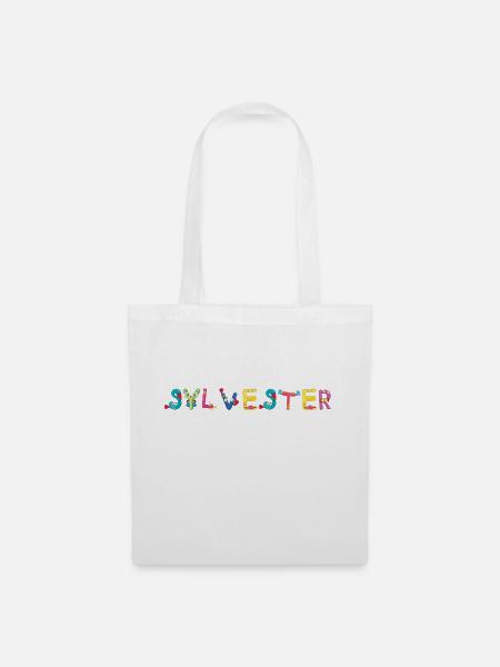 Sylvester - Stoffbeutel - Weiß