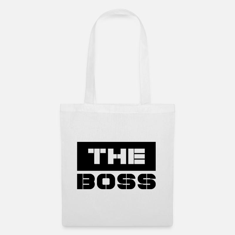 the boss - Stoffbeutel - Weiß