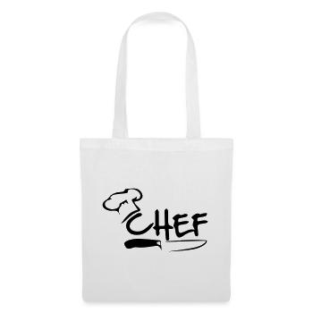 Chef - Sac en tissu - blanc - Devant