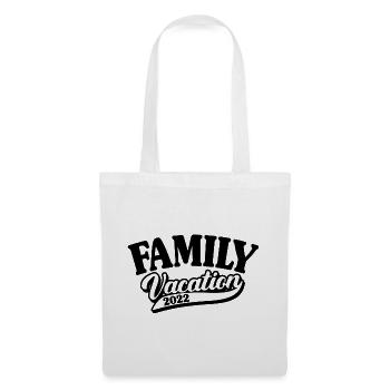 Vacances en famille 2022, Matching Family Summer Vacay - Sac en tissu - blanc - Devant