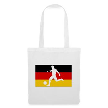 Allemagne Football - Sac en tissu - blanc - Devant