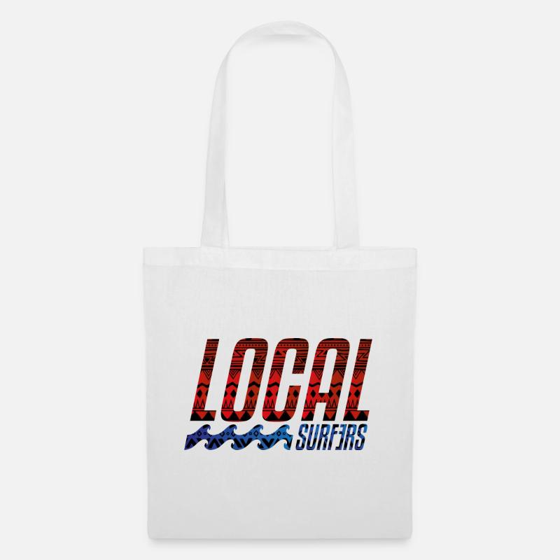 local surfers - Tote Bag - white