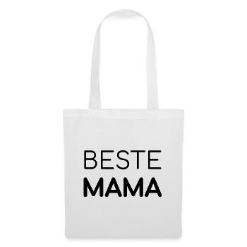 Beste Mama - Stoffbeutel - Weiß - Vorne