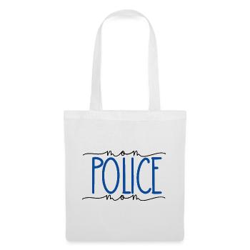 Policewoman Proud Mom Cute Gift - Tote Bag - white - Front