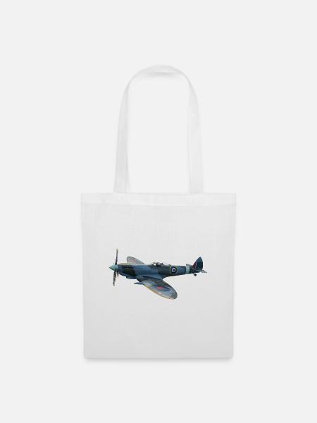 Spitfire - Stoffbeutel - Weiß