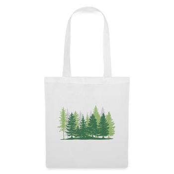 Forest Tree Greens - Tote Bag - white - Front