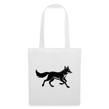 Running Fox - Tote Bag - white - Front