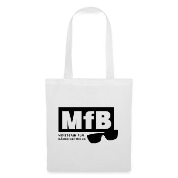 MfB Meisterin für Bäderbetriebe Bademeisterin  - Stoffbeutel - Weiß - Vorne