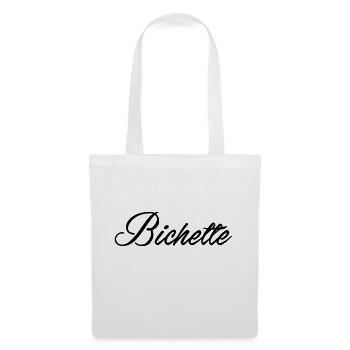 Bichette - Sac en tissu - blanc - Devant