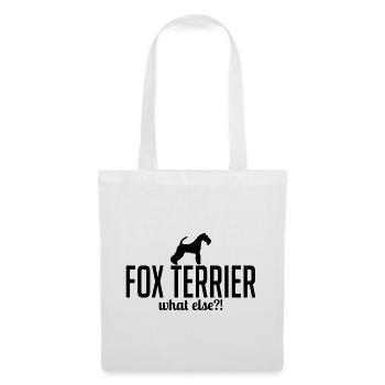 FOX TERRIER what else Chiens Sort Wilsigns - Sac en tissu - blanc - Devant