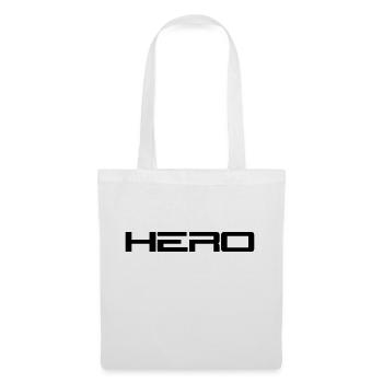 Hero Logo - Tote Bag - white - Front