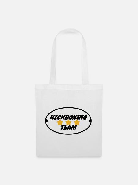 Kickboxing / Kickboxer / Kick Boxing / Kick Boxer - Tote Bag - white