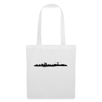 Skyline - Rio de Janeiro - Stoffbeutel - Weiß - Vorne